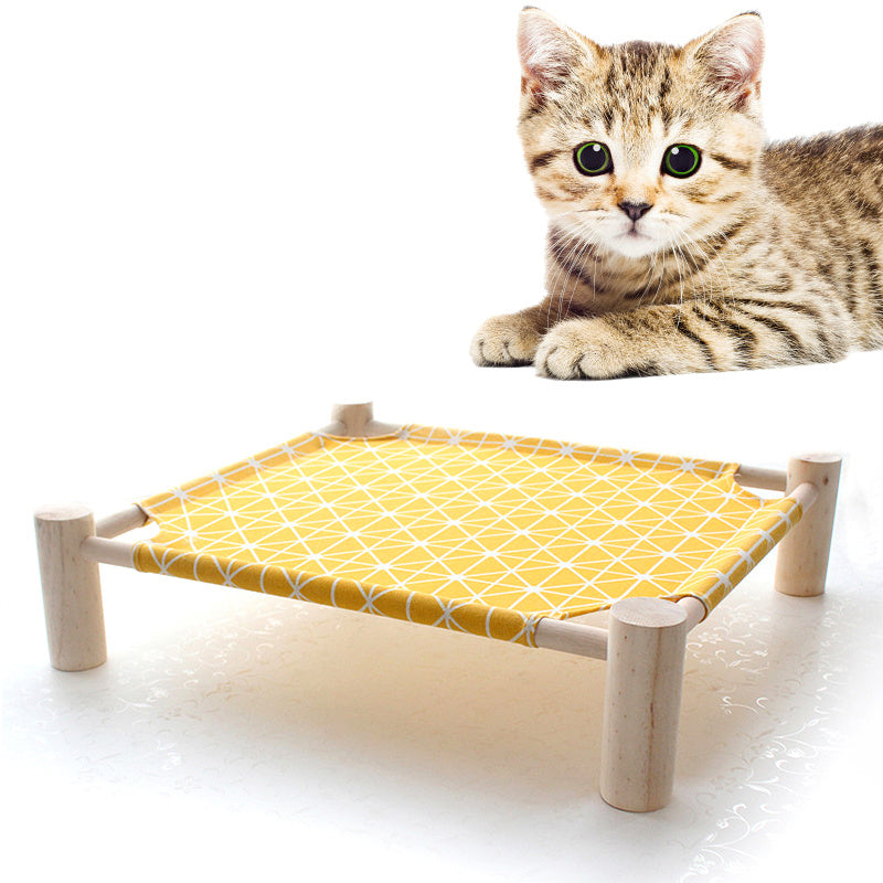 Cama elevable para gato