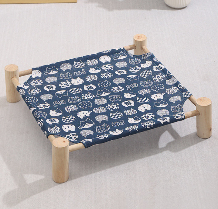 Cama elevable para gato