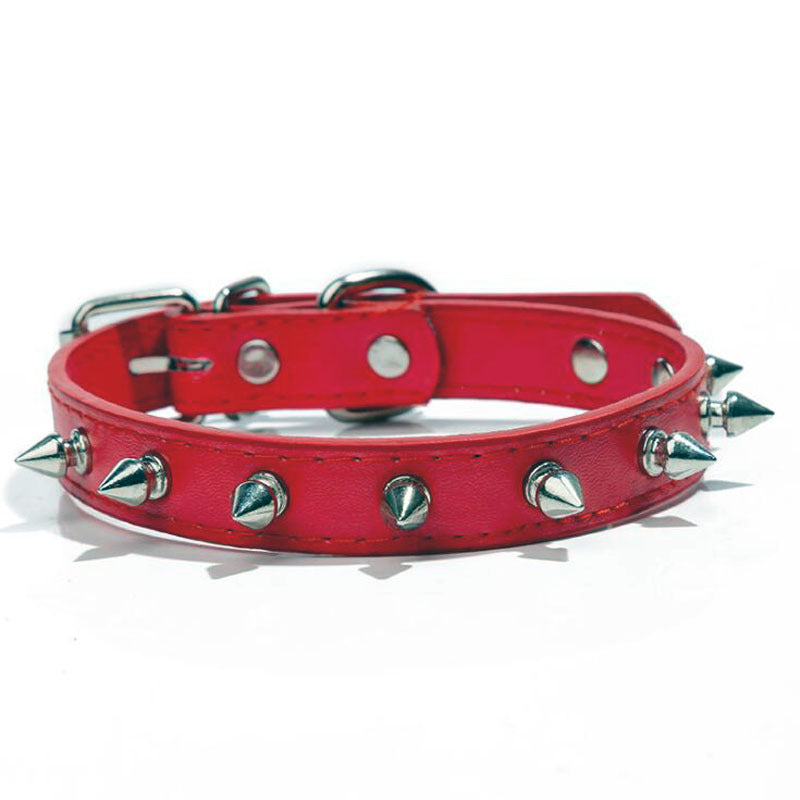 Collar de cuero para perro