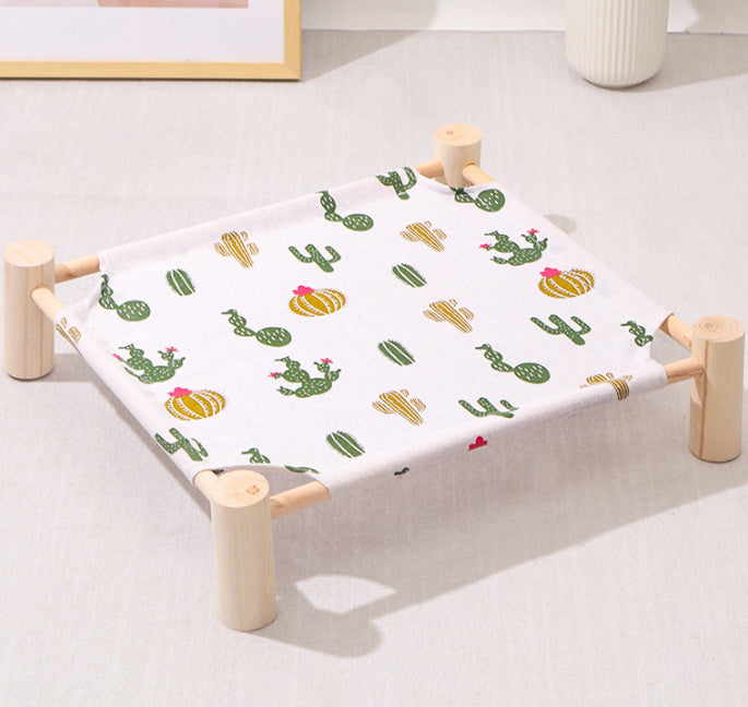 Cama elevable para gato